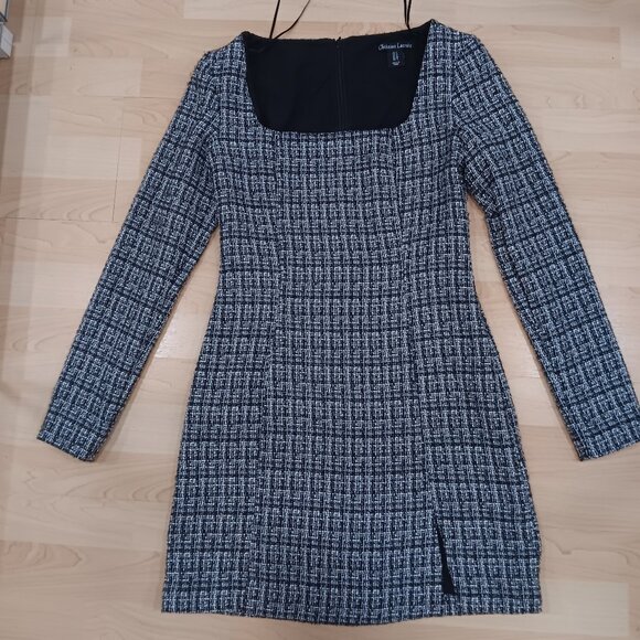 Christian Lacroix Black & White Tweed Mini Dress – Size 0 (New, No Tags) - Picture 1 of 3